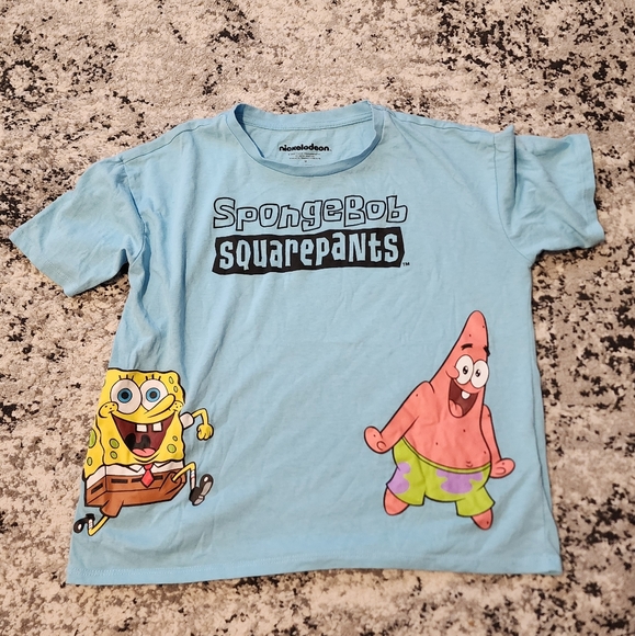 SPONGEBOB SQUAREPANTS Graphic tshirt womens size M - Picture 2 of 5